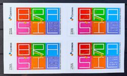 SI 74 Selo Institucional Pavilhao do Brasil na Expo Osaka Japao 2025 Quadra