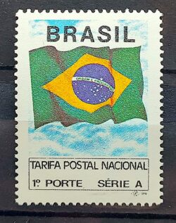 Selo Regular RHM 692a Bandeira Nacional 1992