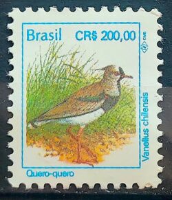 Selo Regular RHM 704 Passaros Urbanos Quero Quero CRS 200 1994