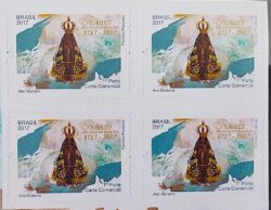 C 3706 Selo Nossa Senhora Aparecida Religiao 2017 Quadra