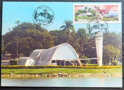 Maximo Postal 2004 Conjunto Arquitetonico da Pampulha CBC MG Cartao Postal Niemeyer 2