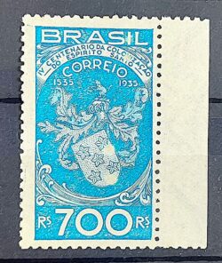 C 101 Selo Centenario da Colonizacao do Espirito Santo Navio Caravela 1935 3