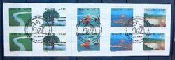 Selo Regular RHM 719 Turismo no Brasil 1996 Serie Completa CBC RJ