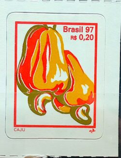 Selo Regular RHM 739 B3 Fruta Caju Perce em Linha 1997