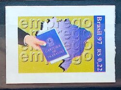 Selo Regular RHM 745 Cidadania 1997 Trabalho