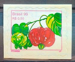Selo Regular RHM 775 Fruta Pitanga Perce em Onda 1999