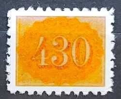 Serie Réplica Selo Colorido 430 Reis Denteado 1861