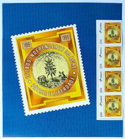 SI 76 Selo Institucional 125 Anos do Estado Independente do Acre 2025 Porta-Retrato