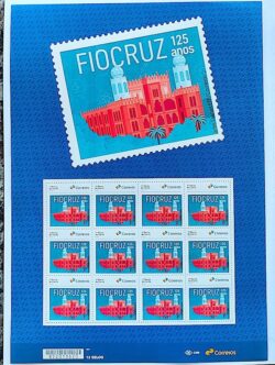 SI 79 Selo Institucional Fiocruz Fundacao Oswaldo Cruz Saude 2025 Folha