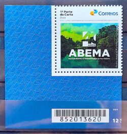 SI 81 Selo Institucional Associacao Brasileira Meio Ambiente ABEMA 2025 Codigo de Barras