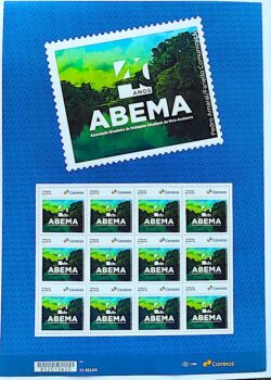 SI 81 Selo Institucional Associacao Brasileira Meio Ambiente ABEMA 2025 Folha