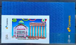 SI 82 Selo Institucional Relacoes Diplomaticas Brasil Libano Teatro Manaus 2025 Vinheta Correios