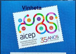 SI 88 Vinheta do Selo Institucional 35 Anos da AICEP Expressao Portuguesa 2025