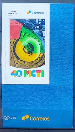 SI 89 Selo Institucional Ministerio da Ciencia Tecnologia e Inovacao MCTI 2025 Vinheta Correios