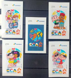 SI 90-4 Selo Institucional 35 Anos do Estatuto da Crianca Adolescente 2025 Serie Completa