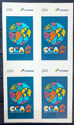 SI 90 Selo Institucional 35 Anos do Estatuto da Crianca Adolescente ECA 2025 Quadra