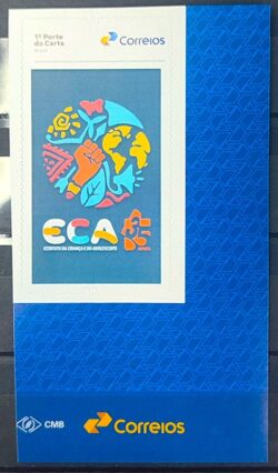 SI 90 Selo Institucional 35 Anos do Estatuto da Crianca Adolescente ECA 2025 Vinheta Correios