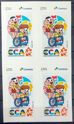 SI 91 Selo Institucional 35 Anos do Estatuto da Crianca Adolescente Cascao Lucas 2025 Quadra