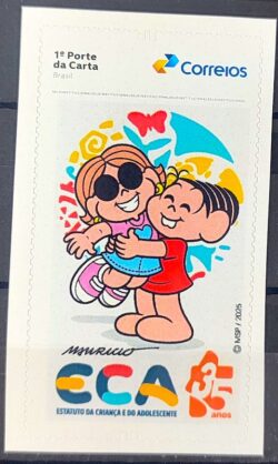 SI 94 Selo Institucional 35 Anos do Estatuto da Crianca Adolescente Mônica Dorinha 2025