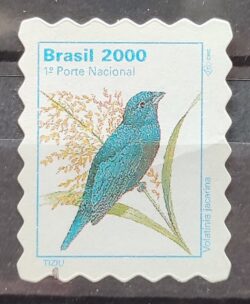 Selo Regular RHM 776 Passaros Urbanos Tiziu 2000 2