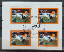 Selo Regular RHM 789 Esportes Radicais Skate 2000 Quadra CBC DF