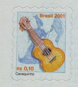 Selo Regular RHM 806 Instrumento Musical Cavaquinho 2001
