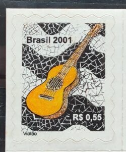 Selo Regular RHM 809 Instrumento Musical Violao 2001