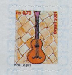 Selo Regular RHM 811 Instrumento Musical Viola Caipira 2001