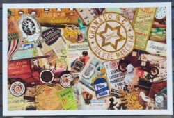 Cartao Postal Propaganda Granado Carro Etiquetas