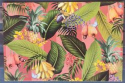 Cartao Postal Propaganda Granado Flora Abacaxi Banana Caju