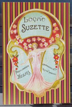 Cartao Postal Propaganda Granado Locao Suzette