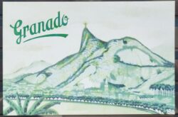 Cartao Postal Propaganda Granado Rio de Janeiro Cristo Redentor