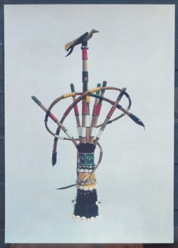 Cartao Postal XXIII Biental Internacional de Sao Paulo Artes Serpente Passaro Mestre Didi