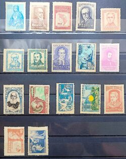 Colecao Anual de Selos do Brasil 1952