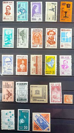 Colecao Anual de Selos do Brasil 1966