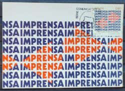 Maximo Postal 1974 Imprensa Comunicacao Cartao CBC SP