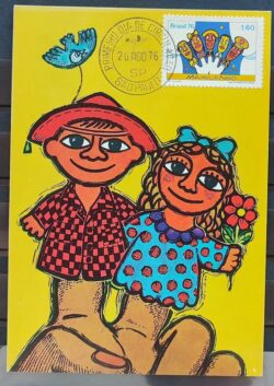 Maximo Postal 1976 Arte Mamulengo Cartao CBC SP