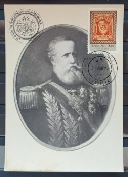 Maximo Postal 1978 Dia do Selo Filatelia Dom Pedro Monarquia Cartao CBC DF