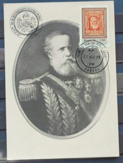 Maximo Postal 1978 Dia do Selo Filatelia Dom Pedro Monarquia Cartao CBC PR