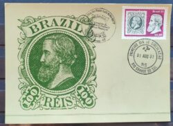 Maximo Postal 1981 Dia do Selo Dom Pedro Cartao CBC RS