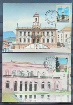 Maximo Postal 1985 Museu da Inconfidencia Ouro Preto Minas Gerais Cartao CBC MG