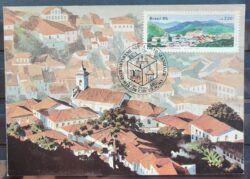 Maximo Postal 1985 Patrimonios da Humanidade Ouro Preto Cartao CBC MG