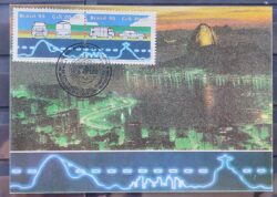 Maximo Postal 1990 Transporte Rodoviario Carro Onibus Cartao CBC RJ