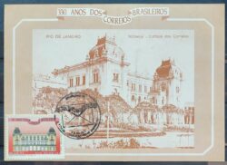Maximo Postal 1993 Agencia dos Correios Niteroi Arquitetura Cartao CBC RJ