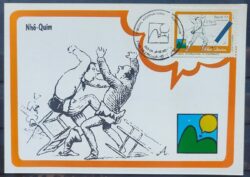 Maximo Postal 1993 Bienal Internacional de Quadrinhos Nho Quim Cartao CBC RJ