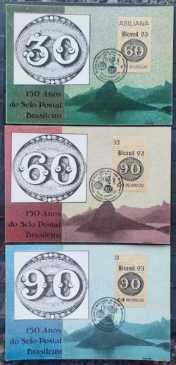 Maximo Postal 1993 Olho de Boi Filatelia Servico Postal Cartao CBC RJ 2