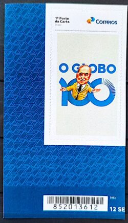 SI 96 Selo Institucional Grupo Globo Jornalismo Televisao 2025 Codigo de Barras