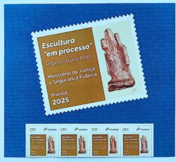 SI 98 Selo Institucional Restauracao do Palacio da Justica Burle Marx 2025 Porta-Retrato