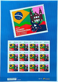 SI 99 Selo Institucional UPAEP Reuniao Preparatoria Congresso UPU Igreja Bandeira 2025 Folha