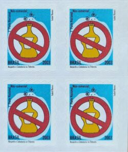 Selo Regular RHM 825 Respeito e Cidadania no Transito Alcool 2003 Quadra